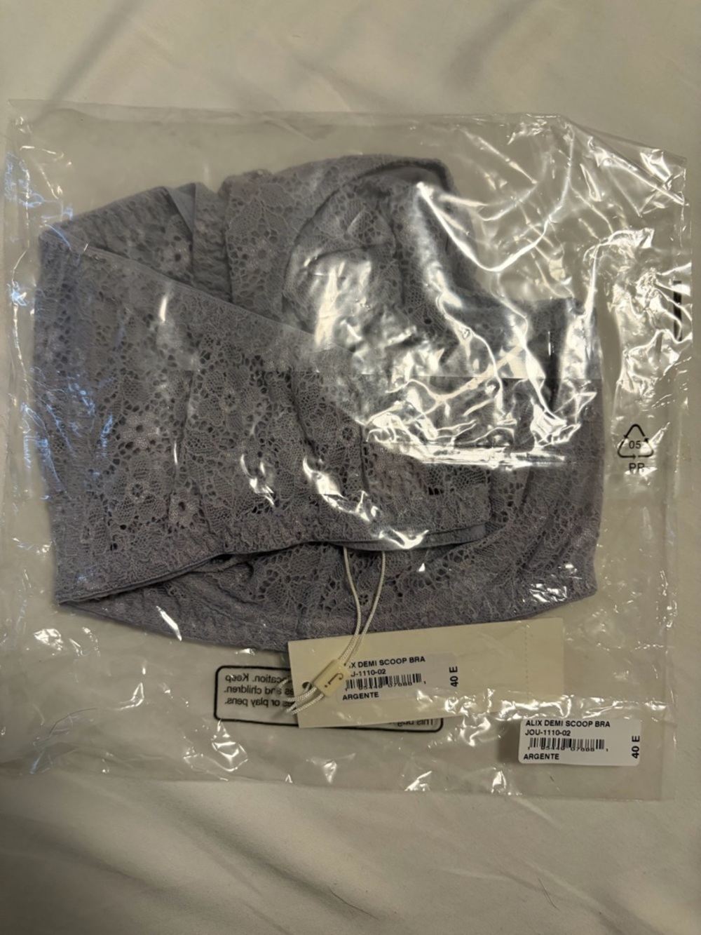 New Journelle Alix Demi Scoop Bra | Sable - Argente / 40E - Picture 2 of 5